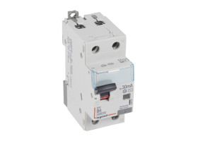 Wyłącznik różnicowoprądowy z członem nadprądowym B 6A 1P+N 30mA typ AC P312 DX3 410918 LEGRAND