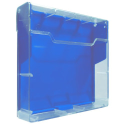 Case for 5,25" Floppy Disks (blue/translucent)