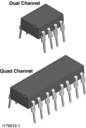 Vishay optocoupler, DIP-16, ILQ621-GB