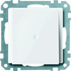 Merten System M Płytka centralna z wyjściem kablowym do złączy telefonicznych VDo 4 biały polarny MTN296819