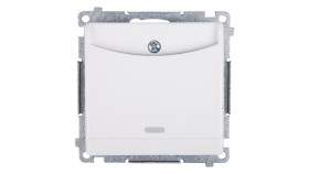 Simon 54 Łącznik Hotelowy Pojedynczy Biały Dwh1.01/11