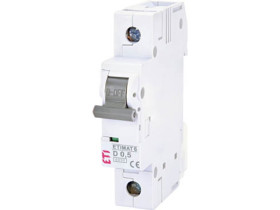 Wyłącznik nadprądowy D 6A 1P 6kA ETIMAT6 002161512 ETI