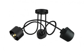 Lampa sufitowa nowoczesna 3xE27 SIMPLY BLACK
