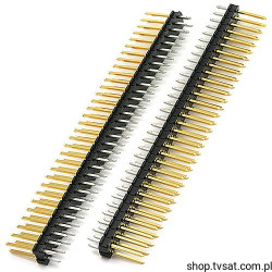 77313-846-64 Connector 2 x 32 Pin Gold THT BERG
