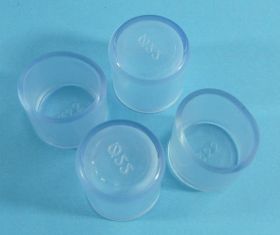 NAKŁADKI OCHRONNE OKRĄGŁE 22mm (4szt)