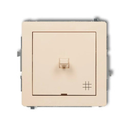 DECO Łącznik krzyżowy w stylu amerykańskim beżowy 1DWPUS-6