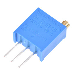 Potencjometr dostrojczy 25Ω THT 0.5W 25 -zwoje Regulacja górna 2,19 mm