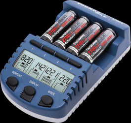BC 1000 SET Microprocessor-controlled quick charger with batteries