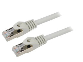 PP6A-LSZHCU-35M Patch cord S/FTP 6a drut Cu LSZH szary 35m 27AWG Cablexpert