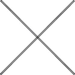 Manuflex RA3204.7035 Półka przekątna szary błyszczący