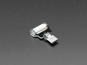 Adafruit DIY USB Cable Parts - Straight Micro B Plug