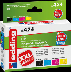 EDD-424 Ink - HP - Multipack - HP364XL - refill hotline: 00800-40384000