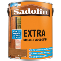 Sadolin 5028530 Extra Durable Woodstain Antique Pine 5 litre