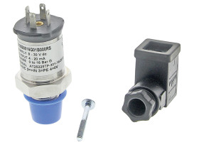 Czujnik ciśnienia DIN 43650 typ C do cieczy maks. 16bar, 8 → 30 V dc, IP65 G1/4