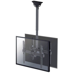 Neomounts NM-C440DBLACK Dual TV Ceiling Mount 32-60" Tilt/Swivel Black