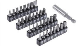 Zestaw Końcówek, Materiał Stal Chromowo-Molibdenowo-Wanadowa, Hex 1.5, Hex 2,...