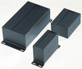 Obudowa Aluminium odlewane szerokość zew. 76 mm długość zew. 51 mm wys. zew. 51 mm Rose Czarny