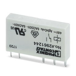 Przekaźnik 48V dc SPDT Phoenix Contact, Wciskane