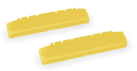 Hinge, ABS, (L x W x H) 16.4 x 125 x 24.5 mm, yellow, for B 1413../B 1813../B 2213.., 96330203