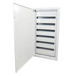 Rozdzielnica p/t 6x24 metalowa IP30 1115x523x130mm MP144/6/24 Kole-Systems