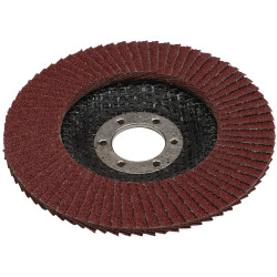Draper 82870 Aluminium Oxide Flap Disc, 115 x 22.23mm, 80 Grit