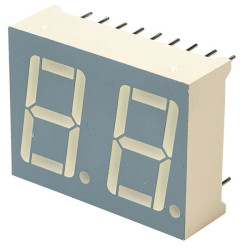 DA56-11GWA wyświetlacz LED zielony, 2-10,5mcd, osobne wyprowadzenia