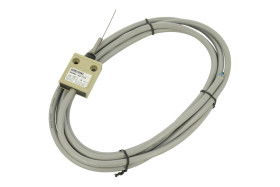 Przełącznik krańcowy; CZ3169; sprężyna; 80mm; 1NO+1NC wspólny pin; z przewodem 3m; 3A; 250V; IP67; Greegoo; RoHS