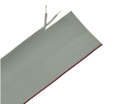 Przewód; wstążkowy; płaski AWG28/26; 26x0,09mm2; 0,09mm2; szary; PVC; taśma raster R=1,27mm; max +105°C; 300V; szpula 30,5m; RoH