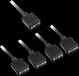PGW-AC-KOL-115 Kolink ARGB 1-4 splitter cable, 30 cm