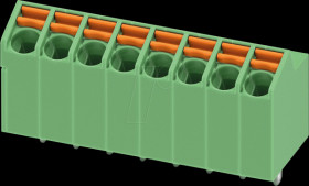 1752162 PCB terminal block, 8-pole, RM: 3.5 mm, 0.2 - 1.5 mm²