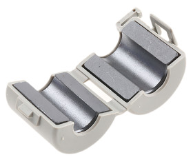 Tuleja ferrytowa średnica otworu 7.6mm Komputerowe urządzenia peryferyjne otwory: 1 Rdzeń toroidalny Ferryt Tak Essentra