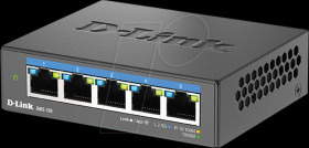DMS-105/E Switch, 5-Port, 2,5 Gigabit Ethernet