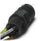 Phoenix Contact 1414681 Złącze okrągłe QPD W 3PE1,5 M20 0,5 BK, 1 szt.