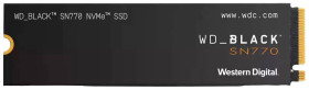 Dysk wewnętrzny SSD NVMe/PCIe M.2 250 GB Western Digital Black™ SN770 PCIe 4.0 x4 Produkt nowy