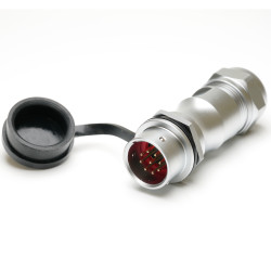 Złącze okrągłe 9-pinowe M16 Kabel Gniazdo RS PRO Męski IP67 SF16