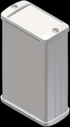 Aluminum Profile enclosure, (L x W x H) 100 x 59.9 x 30.9 mm, white (RAL 9002), IP65, TEKAM 12.7