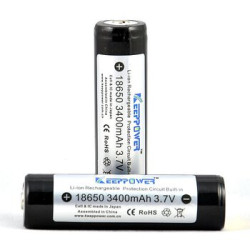 akumulator 18650 Li-ion 3400 mAh do latarek Black Eye