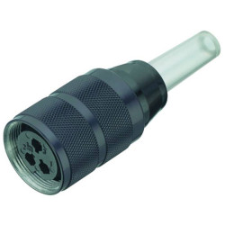 Binder 09-0034-00-03 Female 5-8mm Cable Mnt 3 Pin with Solder Termination