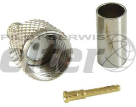 Wtyk UHF-Mini zaciskany na RG58