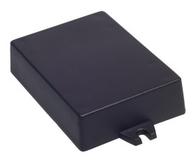 Obudowa ABS szerokość zew. 65,3mm długość zew. 112,8mm wys. zew. 21,8mm RS PRO IP54 Czarny