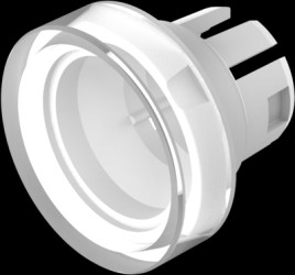Pressure cap, Ø 15.8 mm, round, for 51 series, 51-933.7