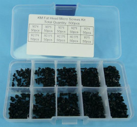 ZESTAW ŚRUB KRZYŻ.M2/M2,5/M3 500szt ZESt