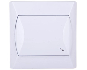 AKCENT Łącznik schodowy biały ŁP-3A/00