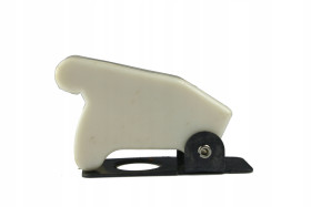 KN Series Toggle Switch TOP-GUN Style Cover, White