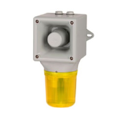 Sygnalizator akustyczny z lampą sygnalizacyjną 230 V V AC IP65 Montaż ścienny 113dB