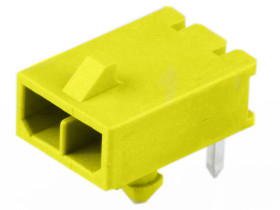 Wtyk PCB 2-pinowe raster: 3mm -rzędowe Molex Przewlekany