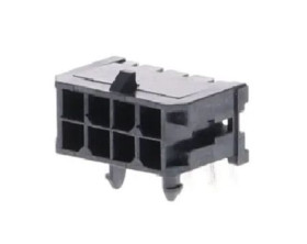 Wtyk PCB 8-pinowe raster: 3.0mm 2-rzędowe Molex Przewlekany 8.5A 600.0 V.