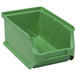 Allit 456207 ProfiPlus Storage Bin 100x75x160mm Green High Load Capacity