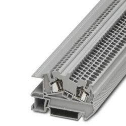 Kostka zaciskowa na szynie DIN Phoenix Contact poziomy: Pojedynczy 28 → 12AWGZacisk sprężynowy STI Clipline 24A