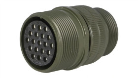 Ds3101a22-14S Złącze Okrągłe Rozmiar 22 Ms/Ds Stop Aluminium